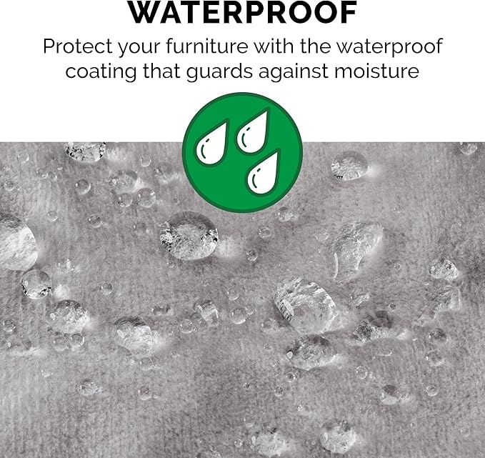 FurHaven Waterproof Throw Blanket For Dogs & Indoor Cats, Reversible Protective Pet Blanket, Extra Large, Long Faux Fur & Velvet, Gray