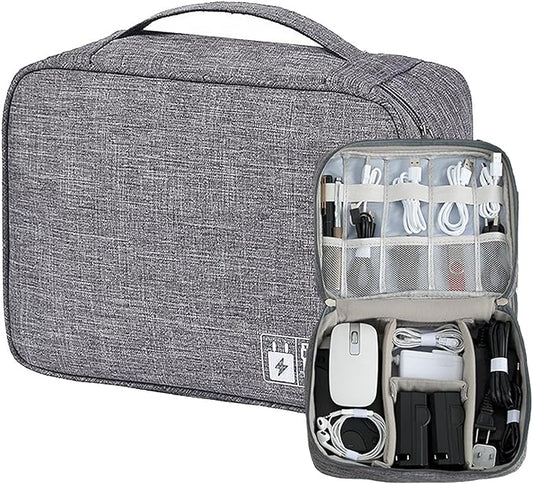 Organizer Case Small Electronic Devices USB Charger Accessories Mouse Phone Cable SD Power Bank Earphone