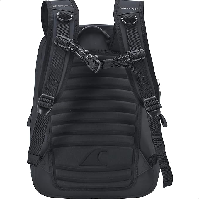 Breakwater Supply™ Waterproof IP68 Submersible Backpack with Airtight Zippers | Laptop Travel Outdoors | Fogland 25L 20L 15L