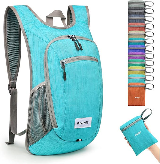 G4Free 10L/15L Hiking Backpack Lightweight Packable Hiking Daypack Small Travel Outdoor Foldable Shoulder Bag