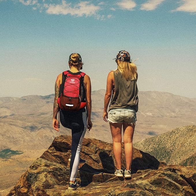 Hydration Pack, Insulated Hydration Backpack with 2L BPA Free Water Bladder and Storage, Hiking Backpack for Men, Women, Kids for Running, Cycling, Camping - Keep Liquid Cool up to 5 Hours