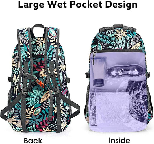 G4Free 40L Lightweight Packable Hiking Backpack, Waterproof Travel Daypack