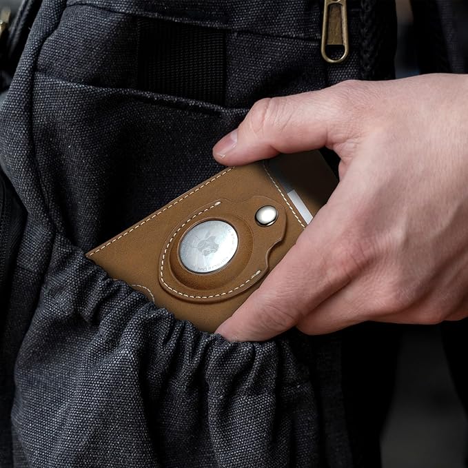 furid Smart Card Wallet for Men Slim: Minimalist Wallet For Men - RFID Blocking Pop Up Front Pocket Wallet, Metal Wallet 11 Card Holder