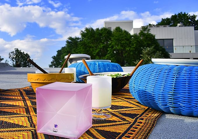 Solight Design Solar Lantern Helix - Emergency Rechargeable LED Lantern - Waterproof, Compact, Portable - Great for Camping, Outdoor, Backpacking (Bright White)