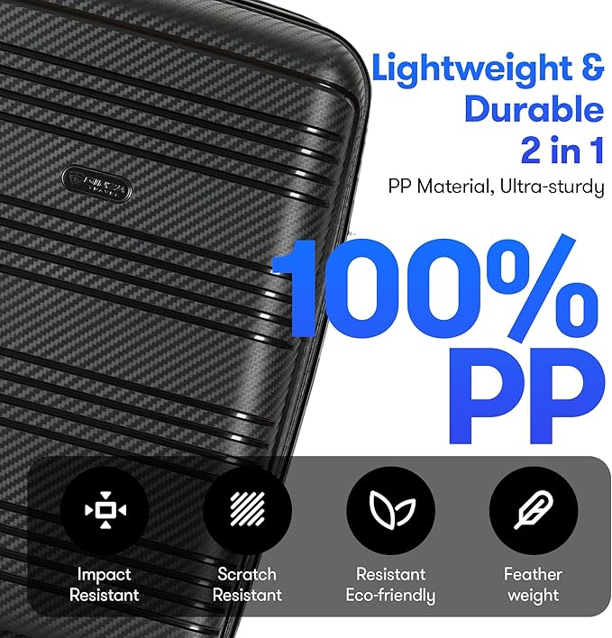 GinzaTravel 29 Inch Large Checked Luggage Expandable Hard Shell Suitcase with Spinner Wheels TSA Lock for Travel, 29inch, Black