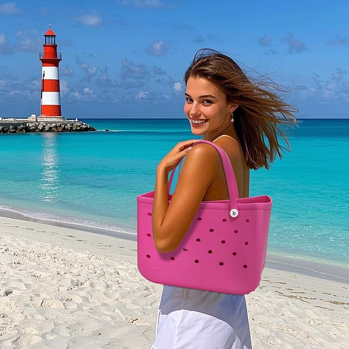 EVA Waterproof Washable Tote Bag for Beach, Pool, Boat, Sports