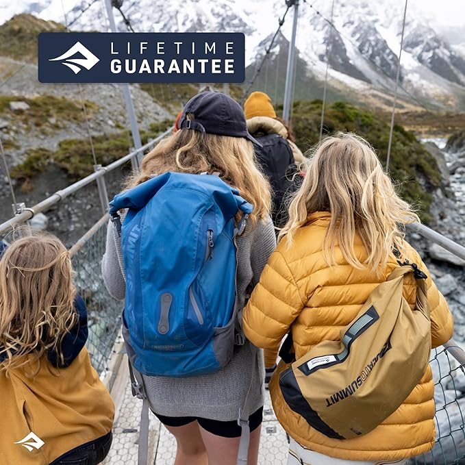 Sea to Summit Big River Dry Bag, Heavy-Duty Dry Storage, 65 Liter, Picante Red