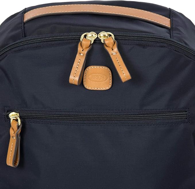 Bric's X-Travel City Backpack - 13 Inch - Travel Backpack for Women and Men - Designer Bag with Large Pockets - Navy