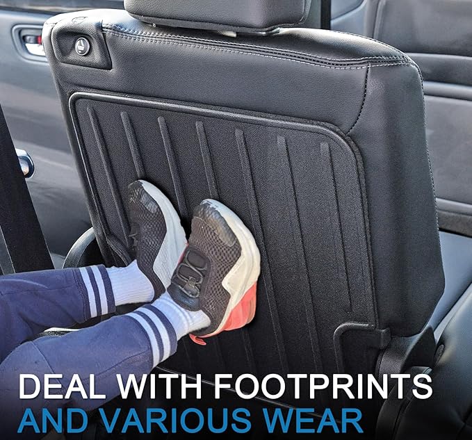JOULARISE Kick Mats Backrest Mats for Honda Pilot 2026 2025 2024 2023, All Weather TPE 2nd Row Seat Back Protector Car Accessories for Pilot (Kick Mats)