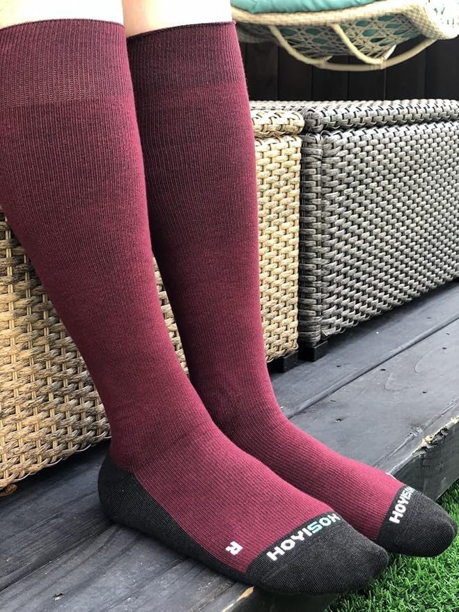 Big and Tall Compression Socks Sizes L to 8XL, Comfortable Knee High Socks for Men and Women