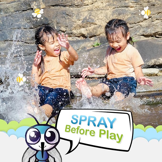 Ms. Pixie's Mosquito Repellent for Kids, DEET-Free Gentle Bug Spray for Children’s Skin & Outdoor Protection, 6 oz (180mL)