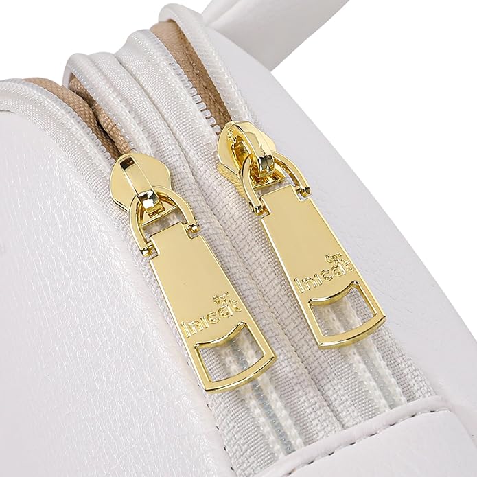 INICAT Travel Small Crossbody Sling Bags Women Cross Body Purses Passport Holder Vegan Leather Fanny Packs Birthday Gifts