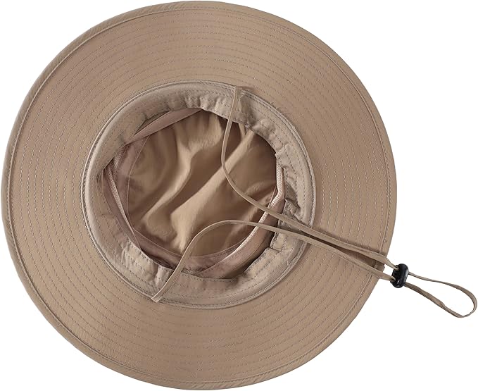 Home Prefer UPF 50+ Men's Sun Hat Wide Brim Bucket Hat UV Protection Hat for Mens Womens Beach Safari Gardening Golf Fishing