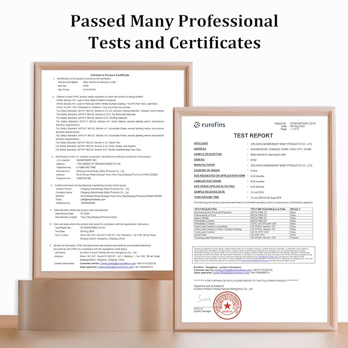 MAMBOBABY Baby Safety Helmet for Crawling and Walking for 6-24 Months Infant Head Protection - Soft and Adjustable - Lightweight and Comfortable Baby Head Guard-Raccoon