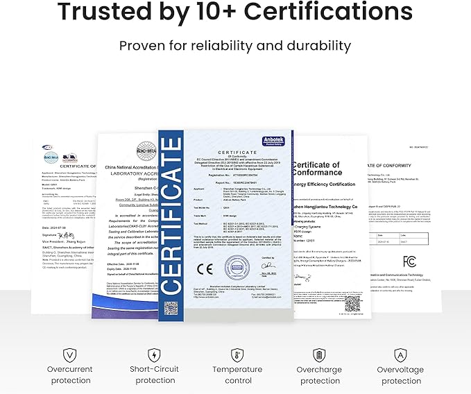 KIWI design B1 Plus 10000mAh Battery Pack Compatible with Meta Quest 3S/Quest 3/Quest 2 Accessories, Power Bank for Balanced Head Pressure and Extended Play Time (Not Including The Head Strap)