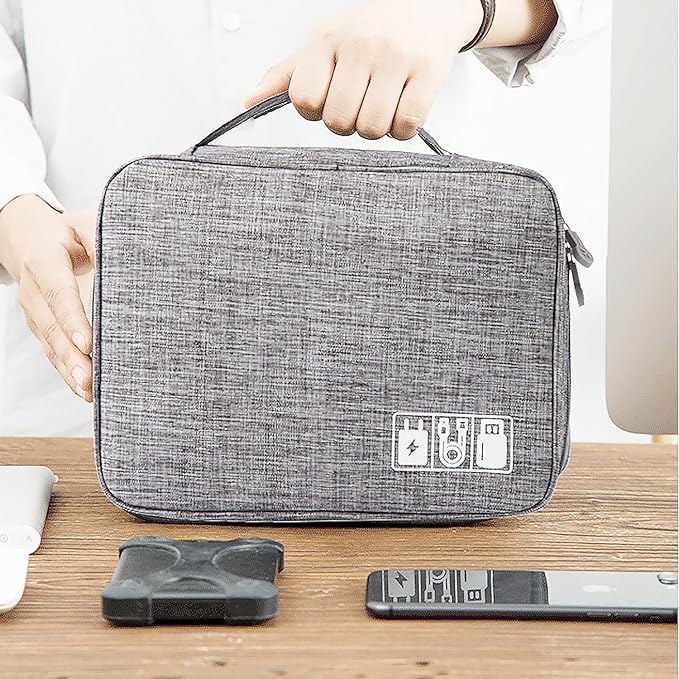 Organizer Case Small Electronic Devices USB Charger Accessories Mouse Phone Cable SD Power Bank Earphone