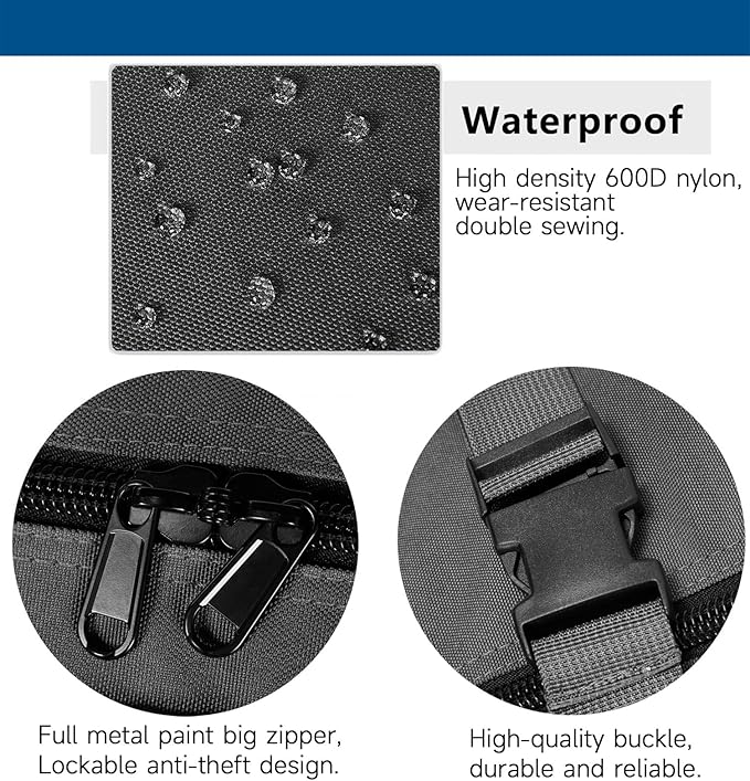 Arxus Large Duffel Bag, Waterproof Carry on Weekend Overnight Storage Bag over Luggage for Airline, Travel, Camping, Moving