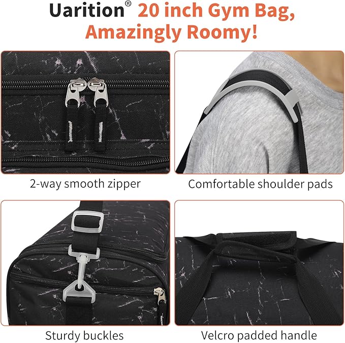 Mens 55L Sports Duffle Bags Large Gym Duffel Bag Workout Bag for Travel Outdoor Camping