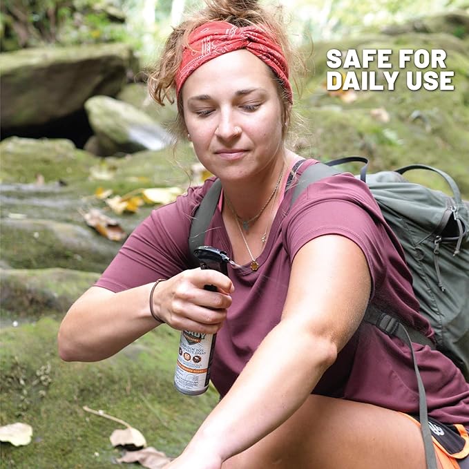 Ranger Ready Repellents Picaridin Insect Repellent, Orange Scent - DEET-Free Tick and Mosquito Repellent Bug Spray (8 Oz., Pack of 1)