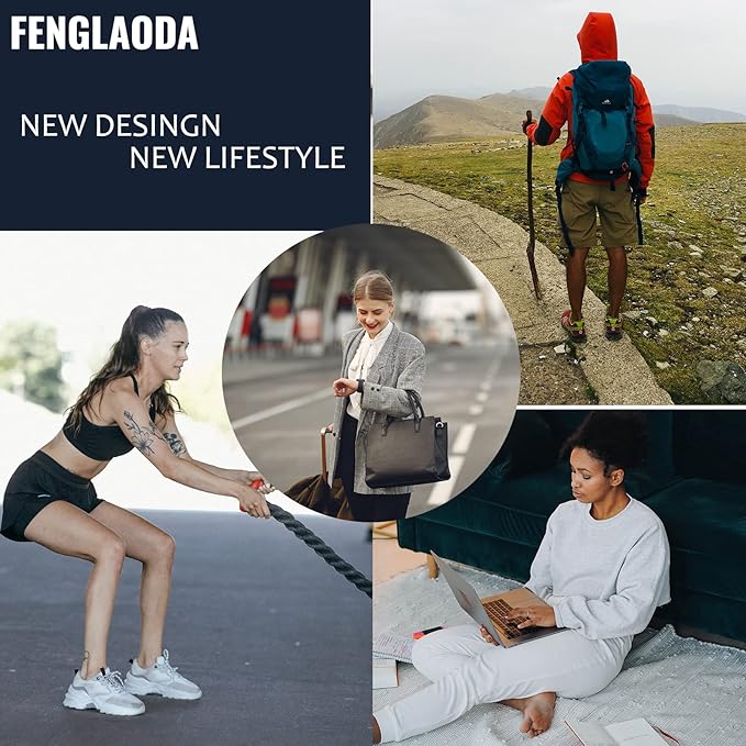 fenglaoda Compression Socks for Women Men 3 Pairs Graduated Compression Support Circulation Socks for Nurses