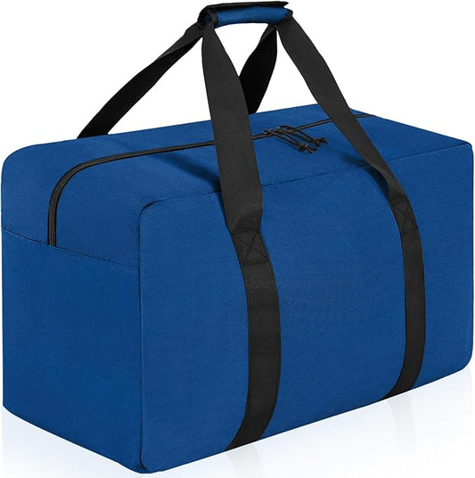 Large Travel Duffle Bag, 60L Gear Bag for Men and Women, Storage Bag Ideal for Overnight Camping and Weekend Getaways