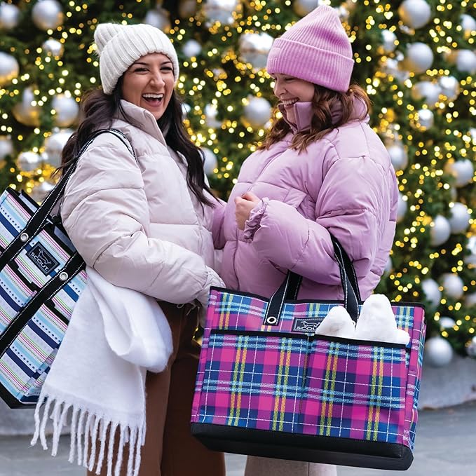 SCOUT Ben Pocket Tote - Large Multi-Use Tote Bag for, Nurses, Teachers, and Moms, 5 Pockets for Organizing, Breakaway Zipper