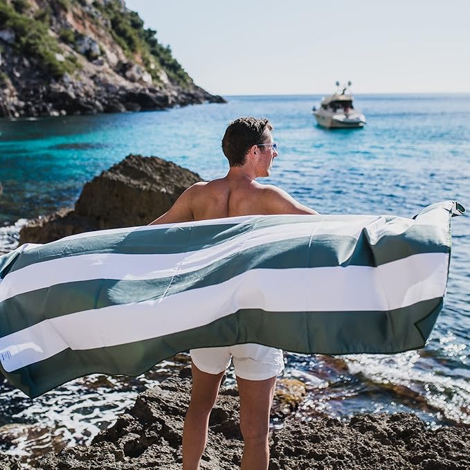 4Monster Microfiber Beach Towel Quick Dry,Super Absorbent Lightweight Travel Towel for Swimmers, Sand Free Camping Towel, Beach Towels for Pool,Swim,Water Sports,Yoga