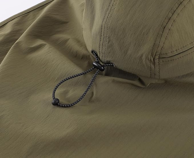 Home Prefer UPF 80+ Sun Hat for Men Women Wide Brim Sun Hat with Neck Flap Summer Safari UV Protection Gardening Fishing Hat