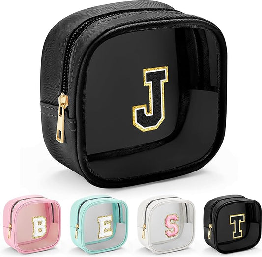 YOOLIFE Mini Waterproof Toiletry Bag, Makeup Bag Travel Essentials Gifts for Women, Nurse Pack Black