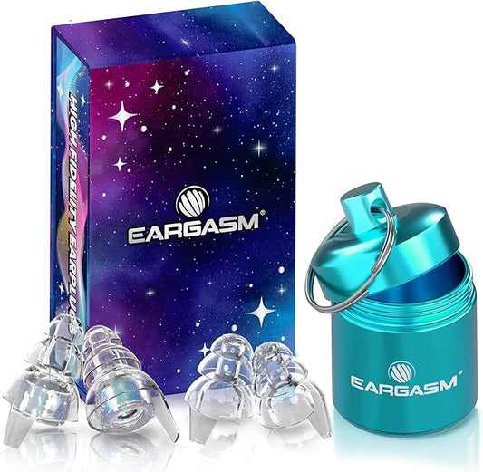 Eargasm Supernova High Fidelity Earplugs - Noise Reducing Ear-Plugs for Hearing Protection in Loud Environments, Concerts, Live Events, Music Festivals, Sporting Events, Motorcycle Riding and More