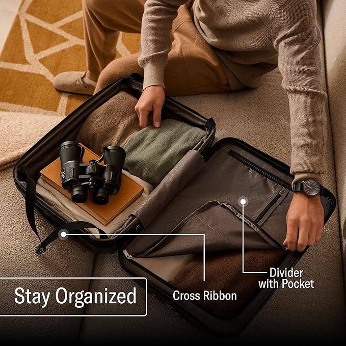 Samsonite Freeform Large Checked Luggage with Dual 360° Spinner Wheels - TSA Lock, Airline-Approved - Lightweight Durable Polypropylene Expandable Hardshell - Light Grey