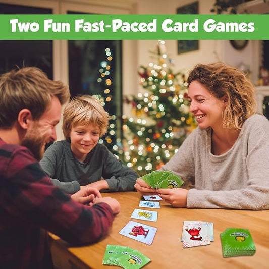 Speedy Monsters - Kids Card Games Ages 4-8, 8-12, Fun, Matching Card Games for Kids 8-12. Speed Color Monster Game, Reflex & Strategy Game for Travel& Game Night with Cute Monster Cards, 2-6 Players