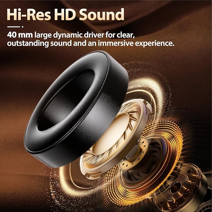 USB C Headphones Wired with Memory Foam,Over-Ear Headphone Sound & Durable Metal Frame Foldable Headphones for Men/Women/Travel/iPhone 16/15, Samsung Galaxy S25/S24, Google Pixel 9, Ideal Gift