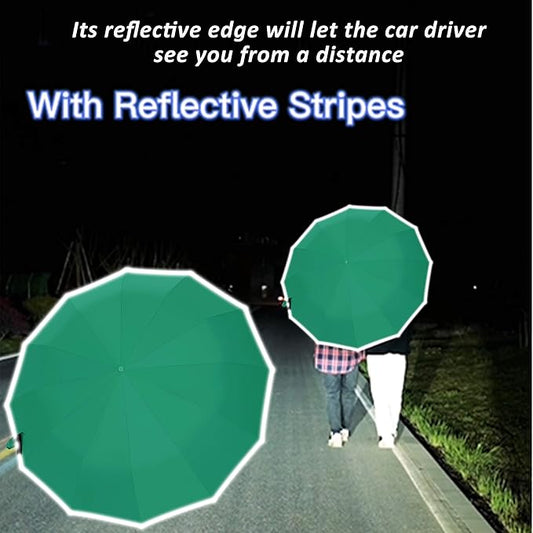 BAODINI Windproof Compact Rain Umbrella for Travel 42/46 Inch Premium Fabric Auto Open Perfect for Purse and Backpack Portable Umbrella for Women and Men