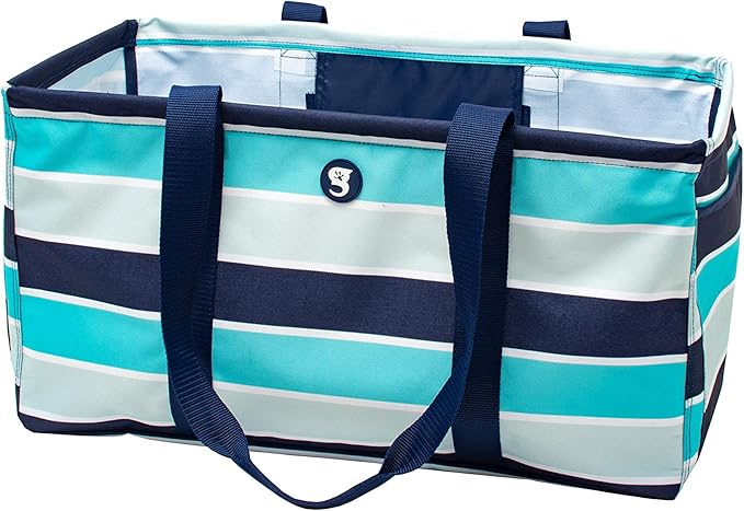 geckobrands Large Utility Tote - Durable Multipurpose Bag for Beach, Travel, Shopping & Outdoor Activities