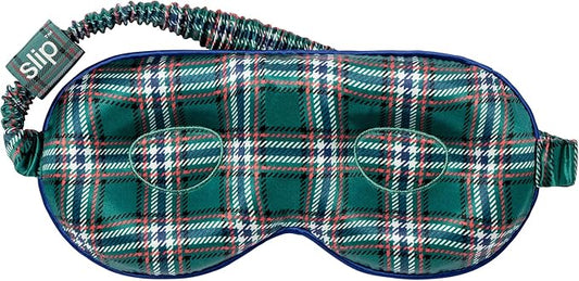 slip Pure Silk Contour Sleep Mask: Protect Your Delicate Lashes, Lash-Friendly Design. Experience Uninterrupted Beauty Sleep with Slipsilk Comfort, 1 Contour Mask, Heather, Amazon Exclusive