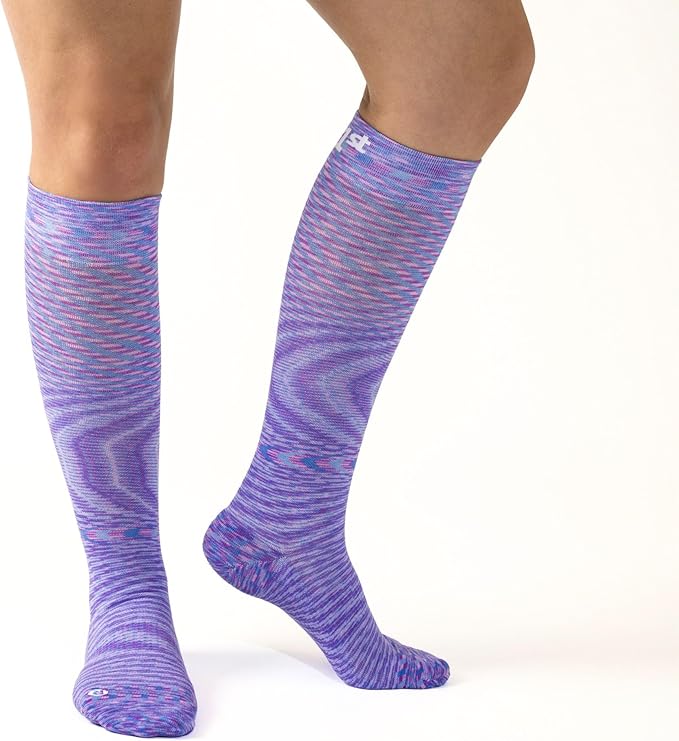 Medical Grade Compression Socks for Men & Women 15-20 mmHg by OrthoSleeve (Galaxy, Small)