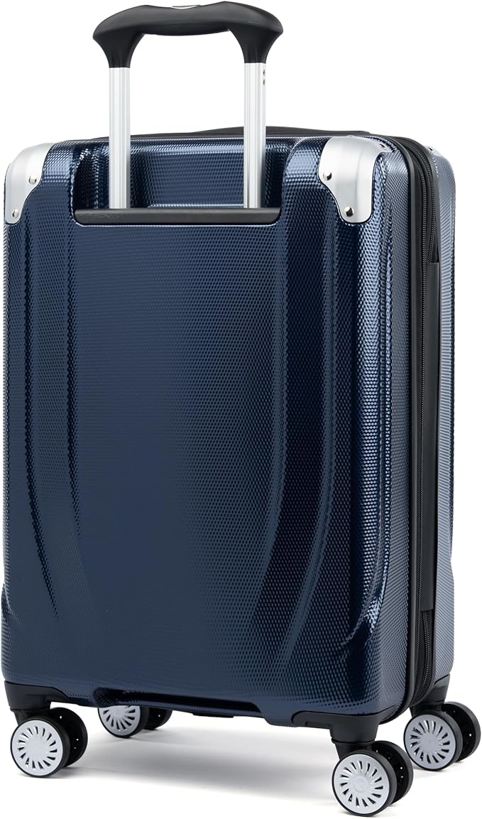 Travelpro Pathways 3 Hardside Expandable Luggage, 8 Spinner Wheels, Lightweight Hard Shell Suitcase, 3 Piece Set (21/25/28), Royal Blue
