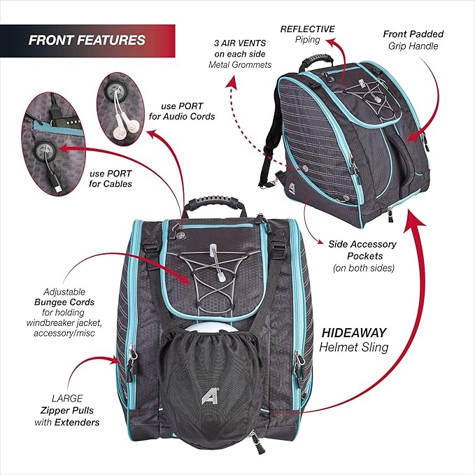 Athalon Everything Ski Boot Bag and Backpack