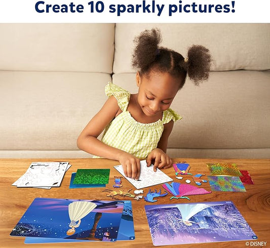 Skillmatics Foil Fun - Disney Frozen, Mess-Free Art, Craft Kits & Supplies, DIY Creative Activity, Travel Toys, Christmas Gifts for Fans of Elsa, Anna, Olaff, Girls, Boys, Ages 4, 5, 6, 7, 8, 9