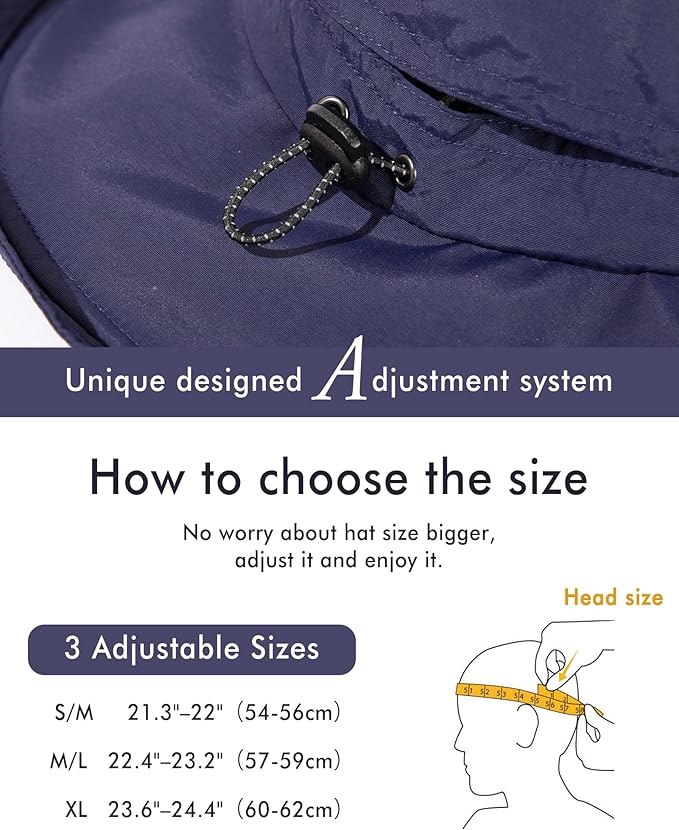 UV 50 Sun Hat for Women Wide Brim with Ponytail Hole Summer Packable Sunhat for Beach Fishing Hiking Gardening Waterproof