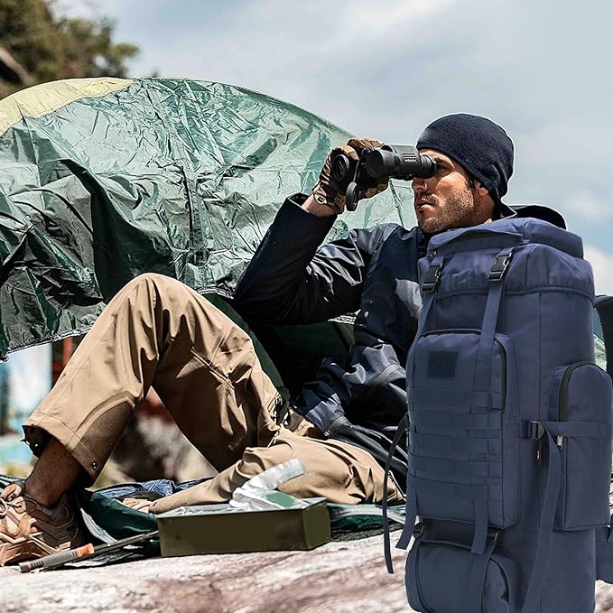 Hiking Backpack for Men 70L/100L Camping Backpack Military Rucksack Molle 3 Days Assault Pack for Climbing