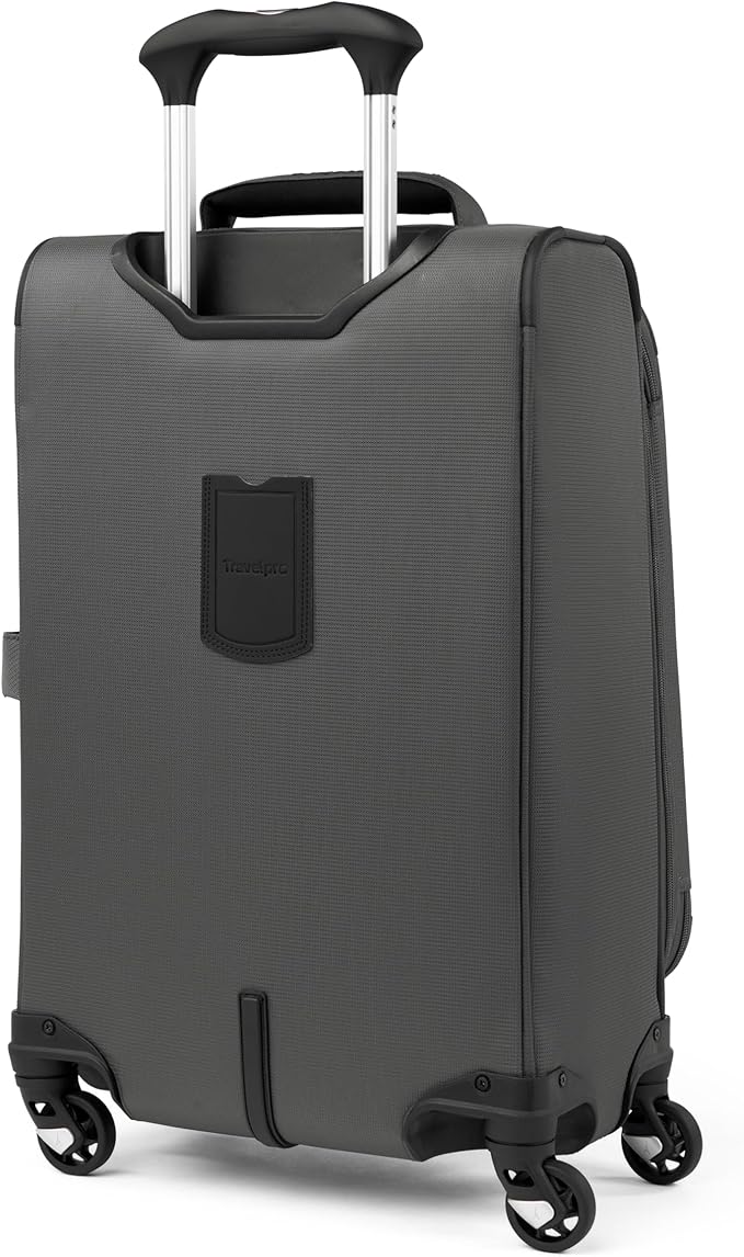 Travelpro Maxlite 5 Softside Expandable Carry-On Luggage with Spinner Wheels, Lightweight, 21-Inch — Shadow Grey