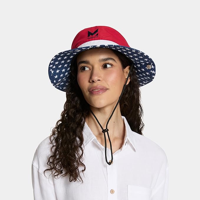 MISSION Cooling Bucket Hat - Unisex Wide-Brim Hat for Men & Women - Lightweight, Foldable & Durable - Cools Up to 2 Hours