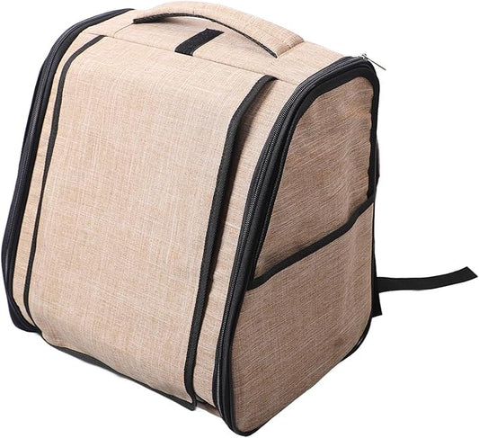 Carrying Backpack, Breathable Cat Carrier Backpack, Lightweight Portable Small Dog Backpack Carrier with Side, Ergonomic Travel for Cats and Small Dogs,