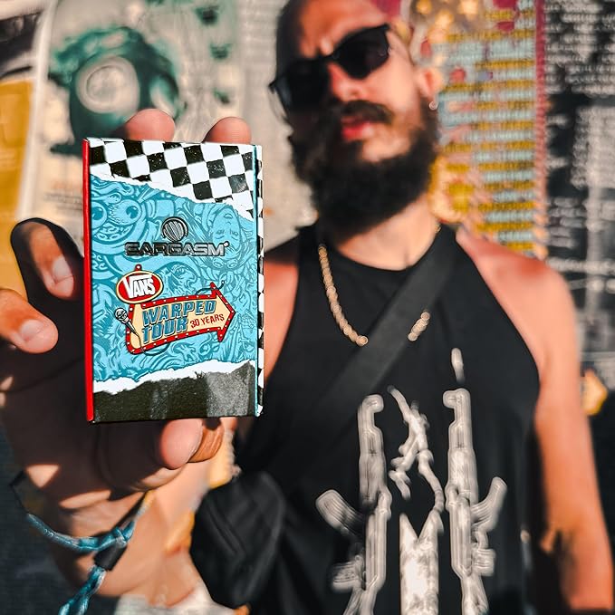 Eargasm High Fidelity Earplugs: Warped Tour Festival Edition - Noise Reducing Ear-Plugs for Hearing Protection at Music Festivals, Loud Environments, Concerts, Live Events, Sporting Events