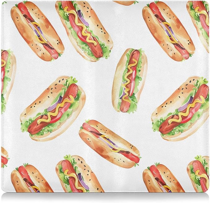 Bolaz Hotdog Car Registration and Insurance Holder Leather Vehicle Document Glove Box Organizer for License Cards Accessories