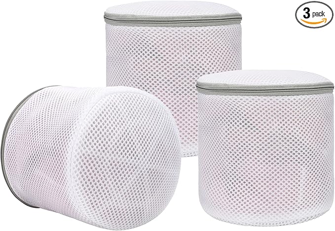 GOGOODA Laundry Mesh Bag Bra Wash Bag for Lingerie, Underwear, Delicates (3 Set)