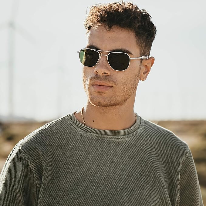 Americal Optical Original Pilot Nylon Lenses Sunglasses | AOLite Nylon Lenses | Polarized and Non-Polarized Available