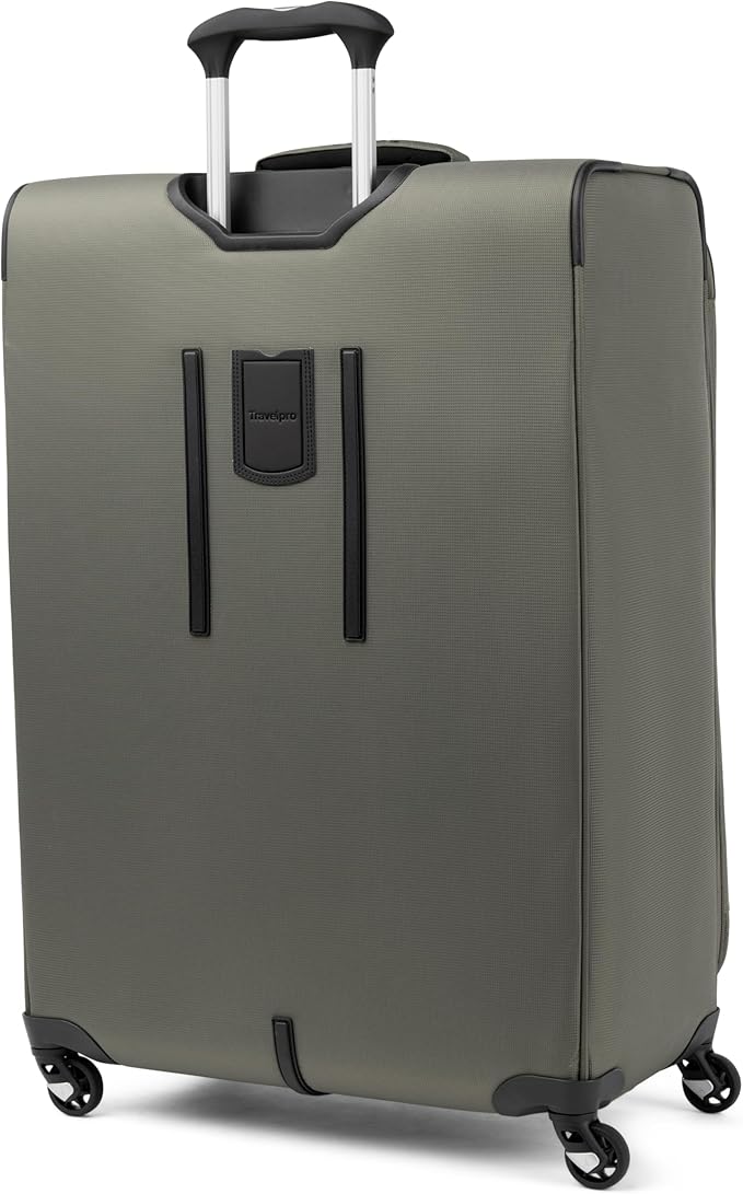 Travelpro Maxlite 5 Softside Expandable Checked Luggage with Spinner Wheels, Lightweight, 29-Inch — Slate Green